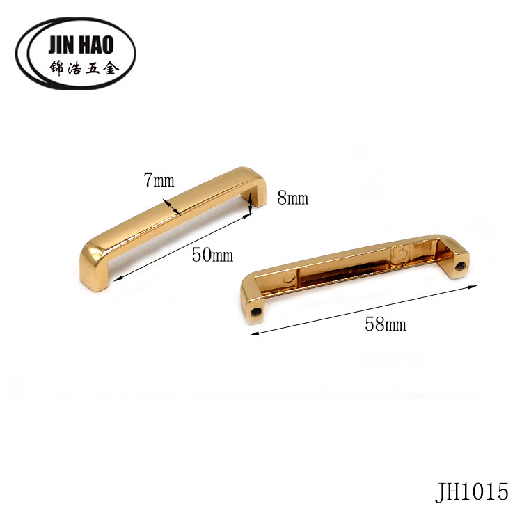 箱包五金50mm方形拱桥扣金属 2寸肩带吊扣 包包手提扣 礼盒小拉手