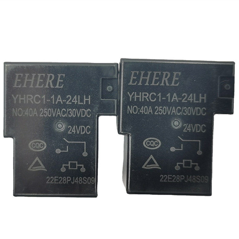 EHERE继电器YHRC1-1A-24L一组常开30A四脚汽车继电器24V