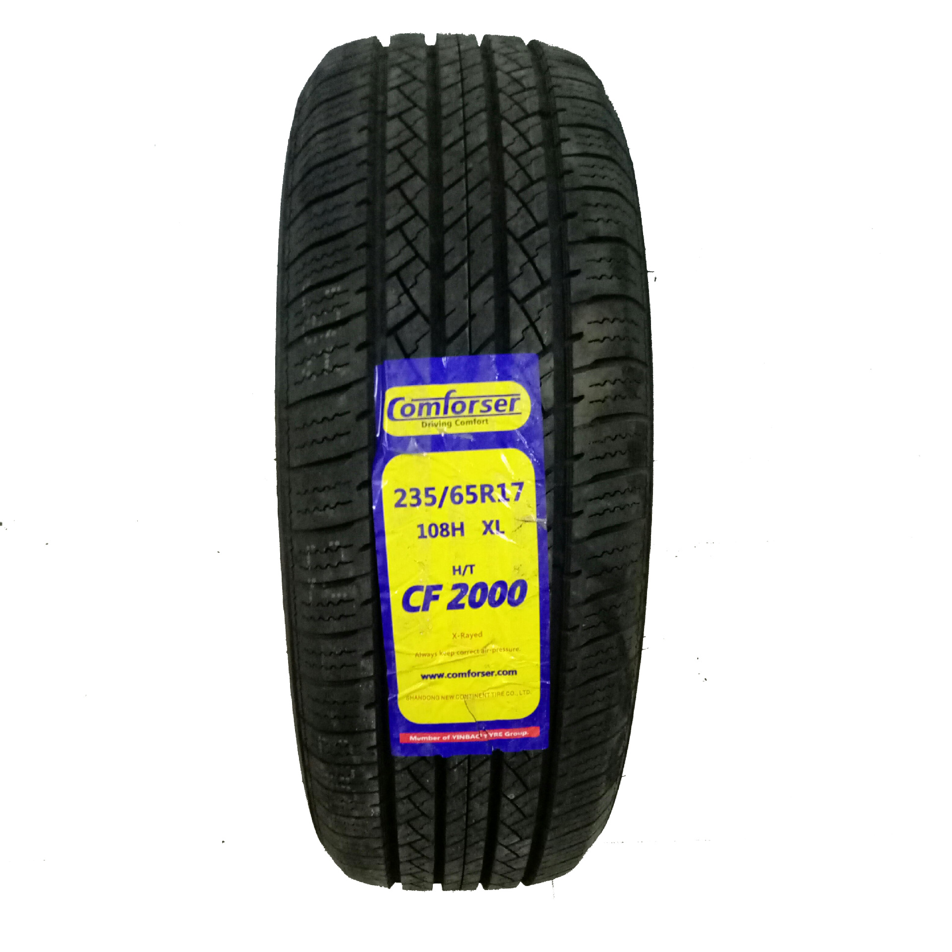 供应科马仕235/65R17 轿车 CF2000花纹 乘用车轮胎 三包