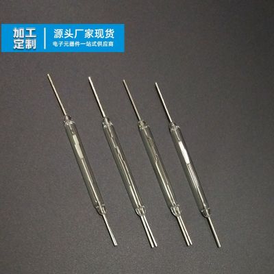 现货供应大功率三脚转换型磁控开关汽车开关5×50mm干簧管磁控管