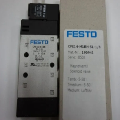 FESTO 费斯托 163142 电磁阀 CPE18-M1H-5L-1/4 原装现货